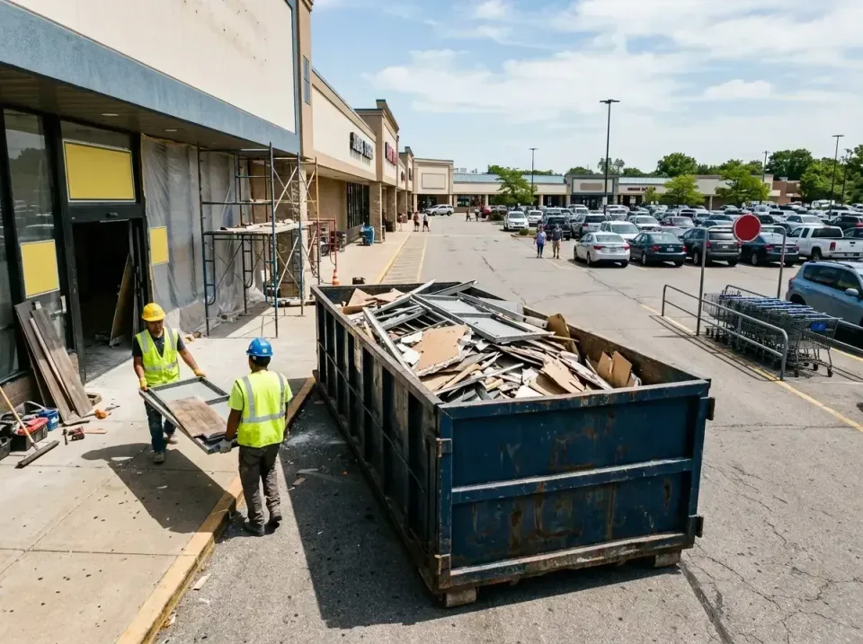retail-store-renovation-debris-003 — frequently asked questions, Roll-off Dumpster Rentals in Windsor Heights, IA